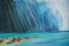 Lofoten, 60x72, olja, såld