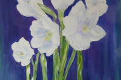 Blommor, 60x73, olja på duk